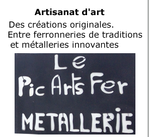 David Gambier - M&eacute;tallerie - Serrurerie - Artisanat d' Art - 26150 Die